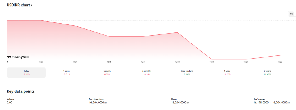 BI forex intervention